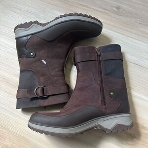 MERRELL EVENTYR VERA MID POLAR WATERPROOF BOOTS BROWN 9